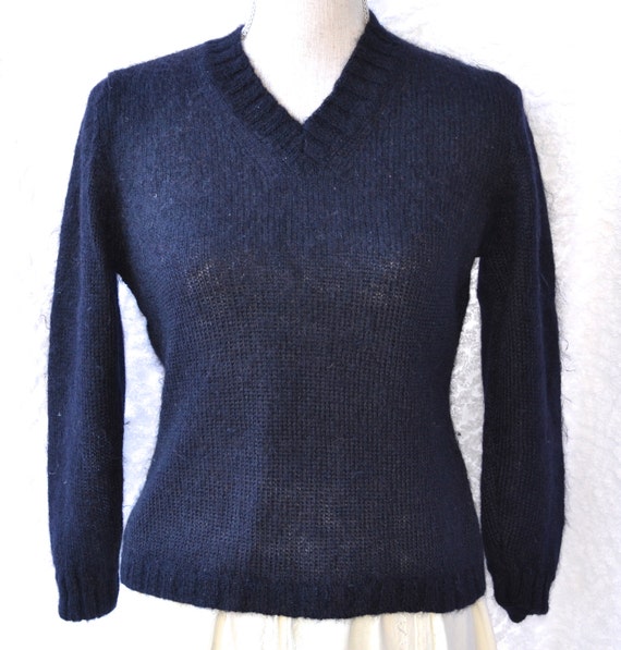 Vintage Designer Sweater. Blue Eagle Les Copains Sweater | Etsy