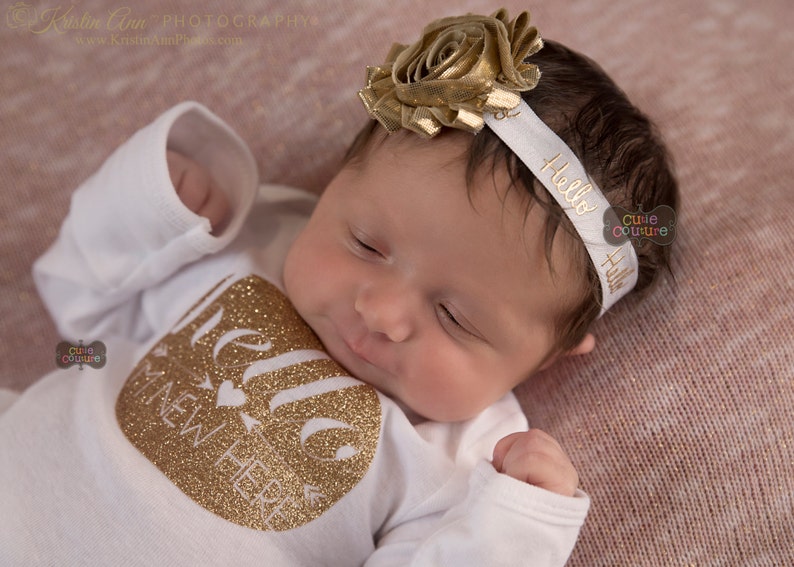 baby girl home from hospital outfit