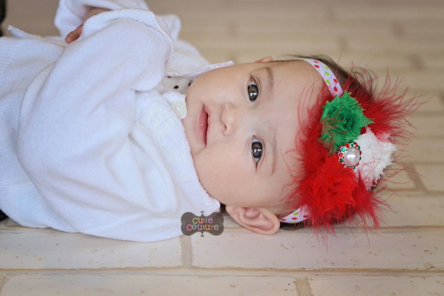 Christmas HeadbandBaby Christmas HeadbandShabbyBoutique Etsy
