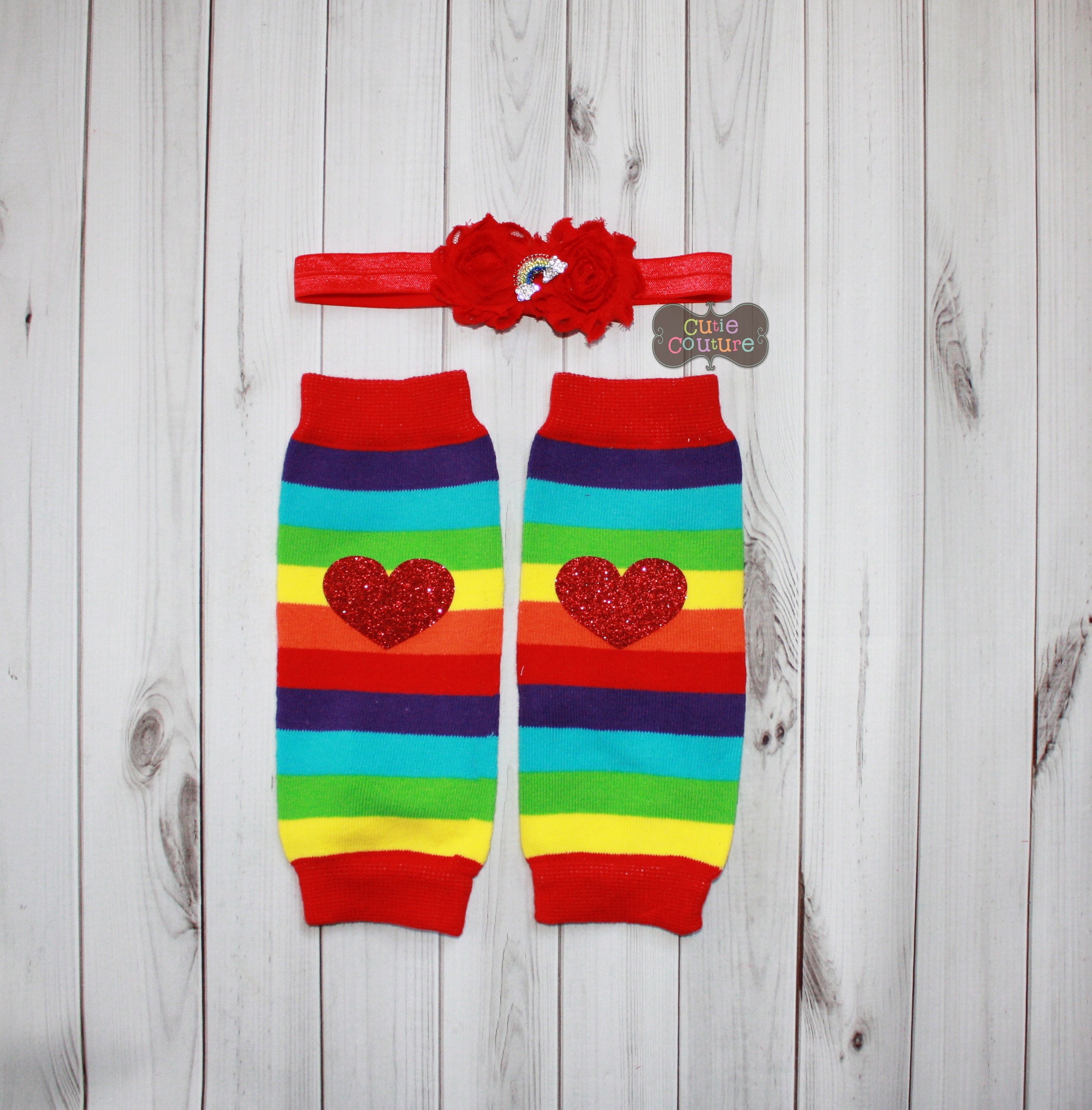 NEWBORN LEG WARMERSRainbow BabyRainbowInfant Leg Etsy