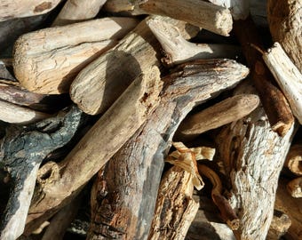 Driftwood for crafting, 50 pieces, natural driftwood, Oregon, Pacific Northwest