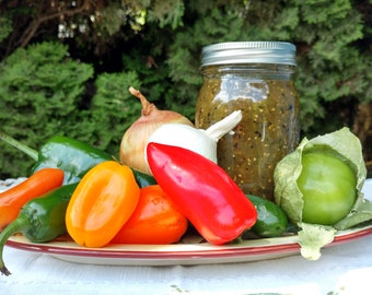 Chile Verde Sauce, Hand crafted authentic recipe, Oregon Pacific Northwest