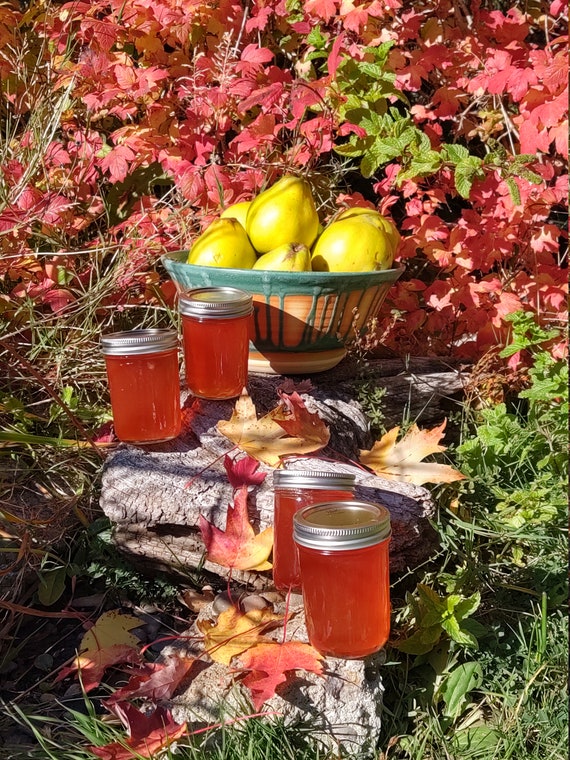 Quince jelly, Small batch, Oregon made, Pacific Northwest Jellies and Jams