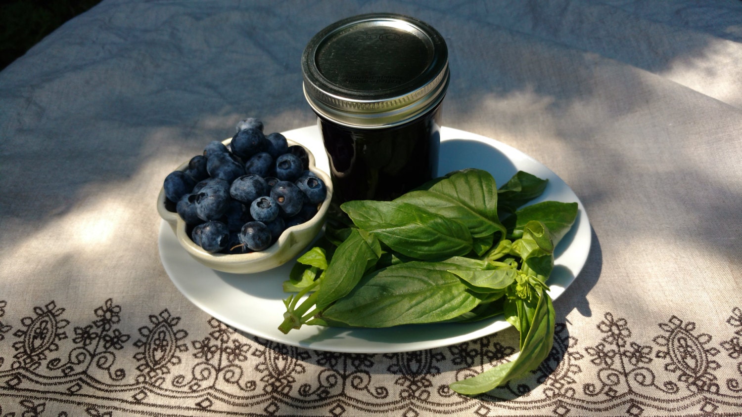 Blueberry Basil Jam Etsy