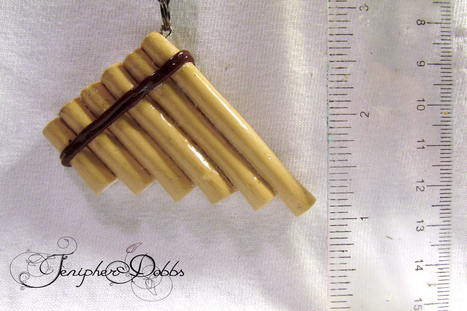 Handmade Disney's Peter Pan's Pipes Pendant Etsy