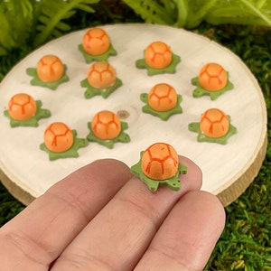 Miniature Turtle, Craft Supplies, Fairy Garden Miniatures, Diorama Miniatures