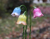 Fairy Garden Flower Lantern miniature supply for fairy garden, miniature garden or terrarium supplies sold individually or as a set of 3