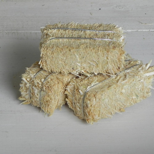 Mini Hay Bale Tiered Tray Straw Fairy Garden Dollhouse Etsy Ireland