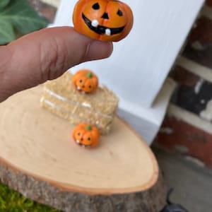 Miniature Jack O Lantern Fairy Garden Jack-o-lantern Tiered - Etsy