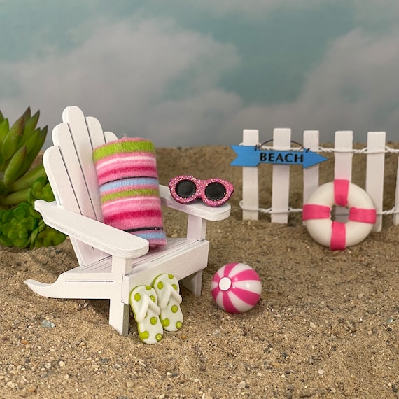 Miniature beach furniture discount