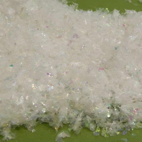 Fake Snow Flakes Iridescent Artificial Decorative Snow for Etsy