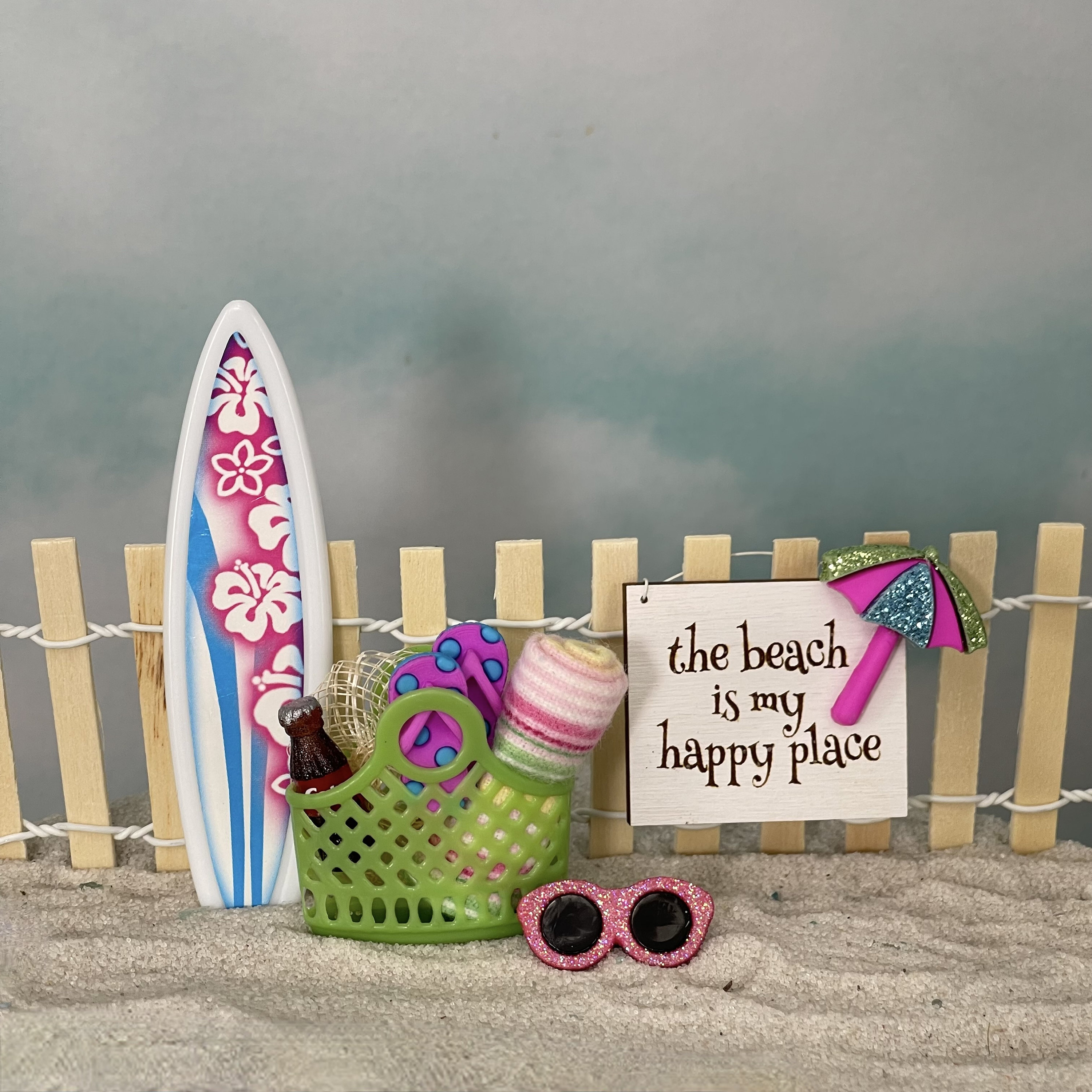 Society6 ケース the beach is my happy place il_fullxfull.5995615836_bkyj.jpg