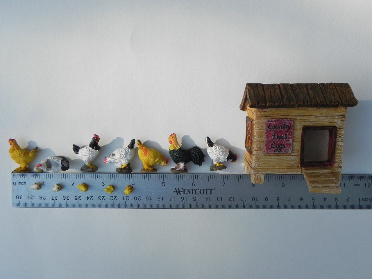 Miniature Chicken Coop Fairy Garden Fairy Accessories Etsy