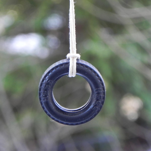 Tire Swing miniature accessories for fairy garden, terrarium, miniature garden, or dollhouse playground