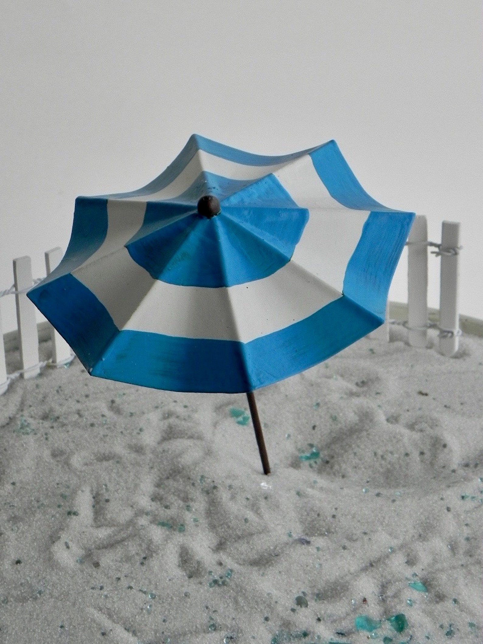 Miniature Beach Umbrella hand painted 1 umbrella choice of Etsy