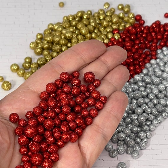 Christmas foam beads discount