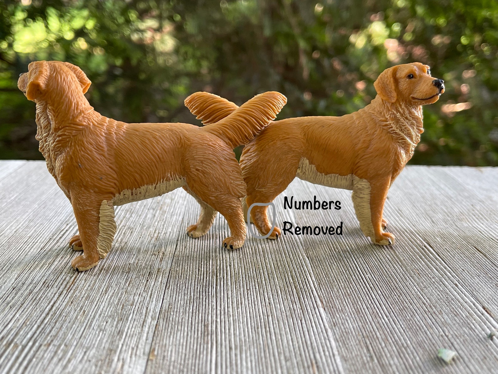 Large Miniature Golden Retriever Figurine Dog Figurine Etsy