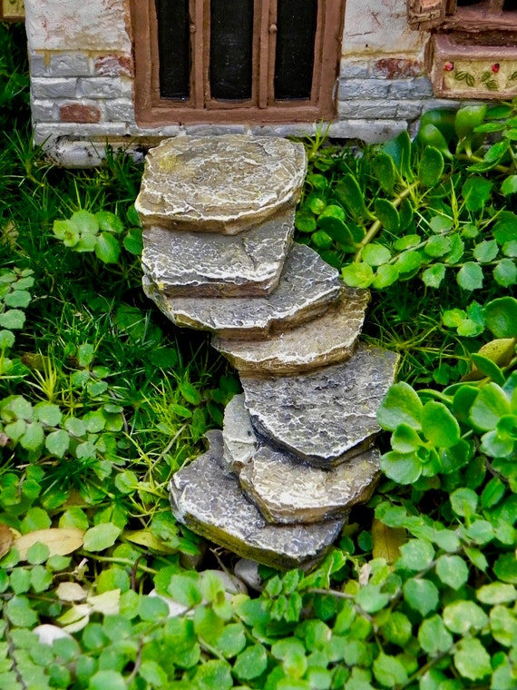 Miniature Stone Steps Fairy Garden Ornament Rock Stair Dollhouse Decor Accessory Miniature Stone Steps Fairy Garden Ornament Rock Stair Dollhouse Decor Accessory