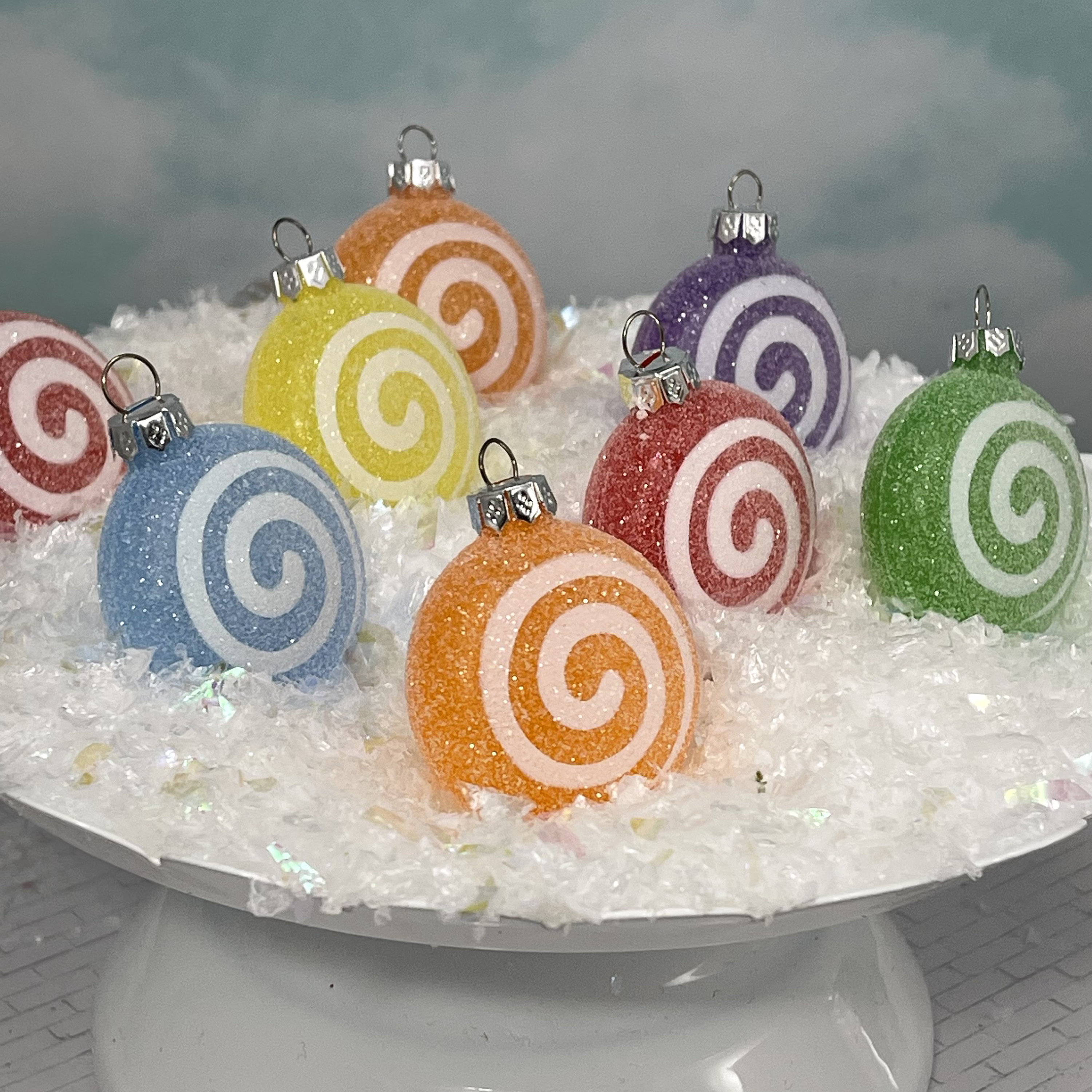 Candy Swirl Nipple Tassels