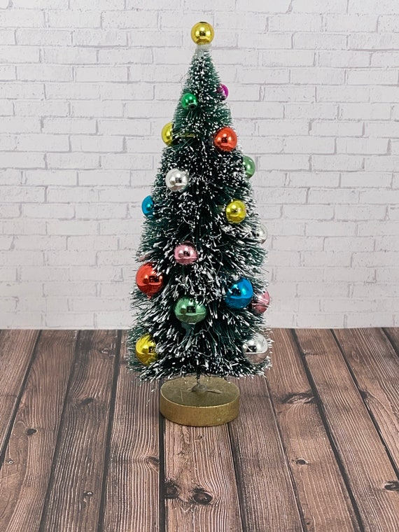 Miniature Christmas Tree with Ornaments