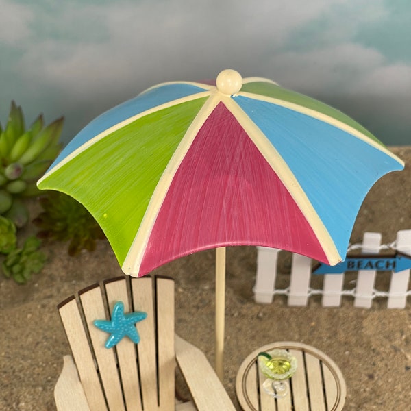 Mini Beach Umbrella Etsy