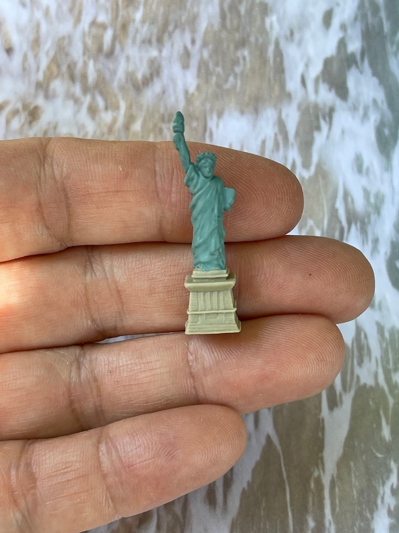 Miniature Statue of Liberty Tiny Statue of Liberty Figurine Etsy