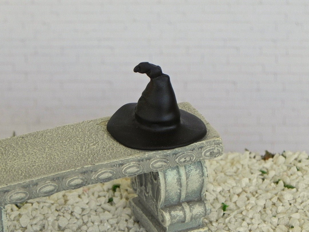 Miniature Witch Hat, Mini Witch Hat, Fairy Garden Accessories ...