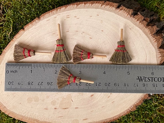 Mini Wood Brooms by ArtMinds™