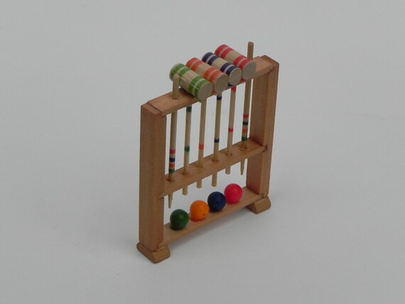 Fairy Garden Miniature Croquet Set Fairy Garden Miniature Croquet Set