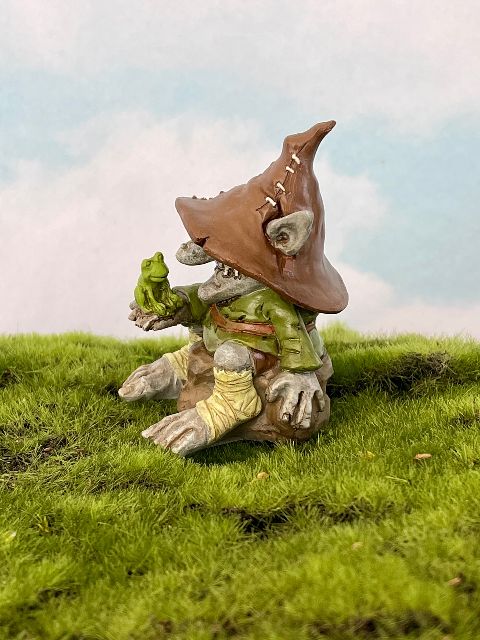 Jardín de hadas Miniaturas Troll Figurine Merle accesorios de | Etsy