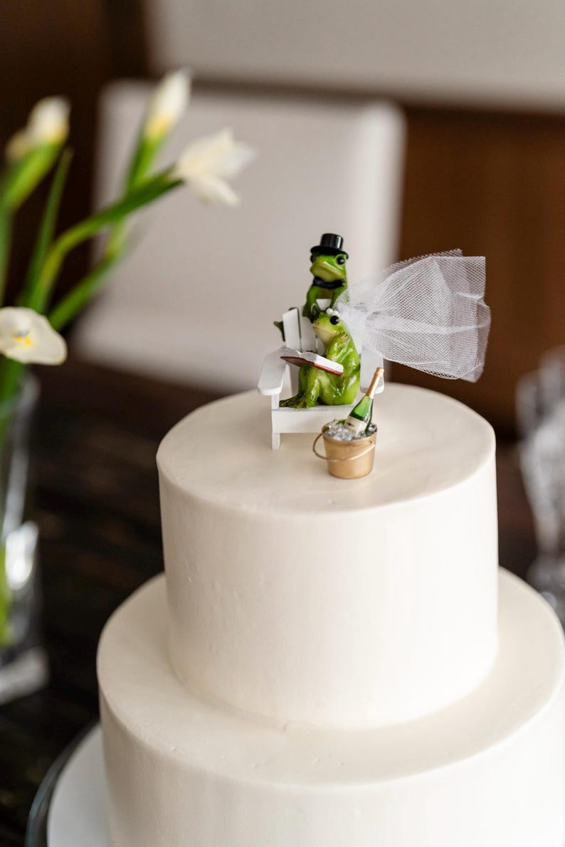 Frog Wedding Cake Topperundefined