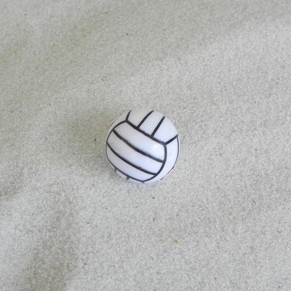 Miniature Volleyball, fairy garden accessories, beach garden miniature