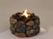 Fairy Garden Fire Pit, battery operated light up, flickering flame, miniature garden accessory, mini garden accessories, Glitter Accents 