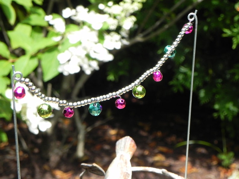 Fairy Garden Accessories Colorful Garland Fairy Lanterns Etsy UK