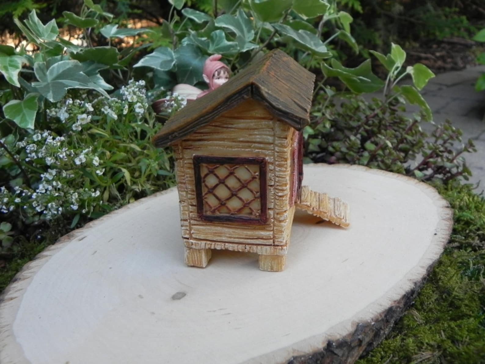 Miniature Chicken Coop Fairy Garden Fairy Accessories Etsy