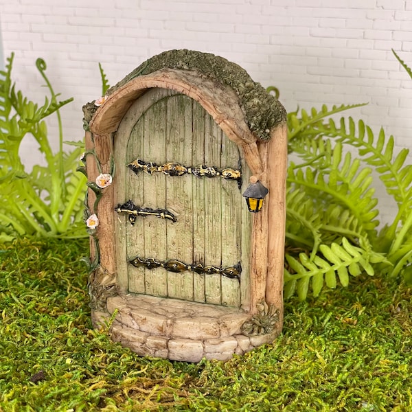 Fairy Door Miniature outdoor resin fairy door, mystical fairy door, fairy garden accessories, fairy door