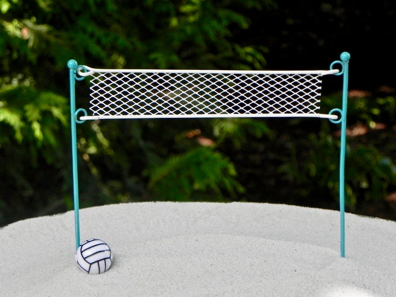 Miniature Volleyball Net Miniature Volleyball beach Etsy