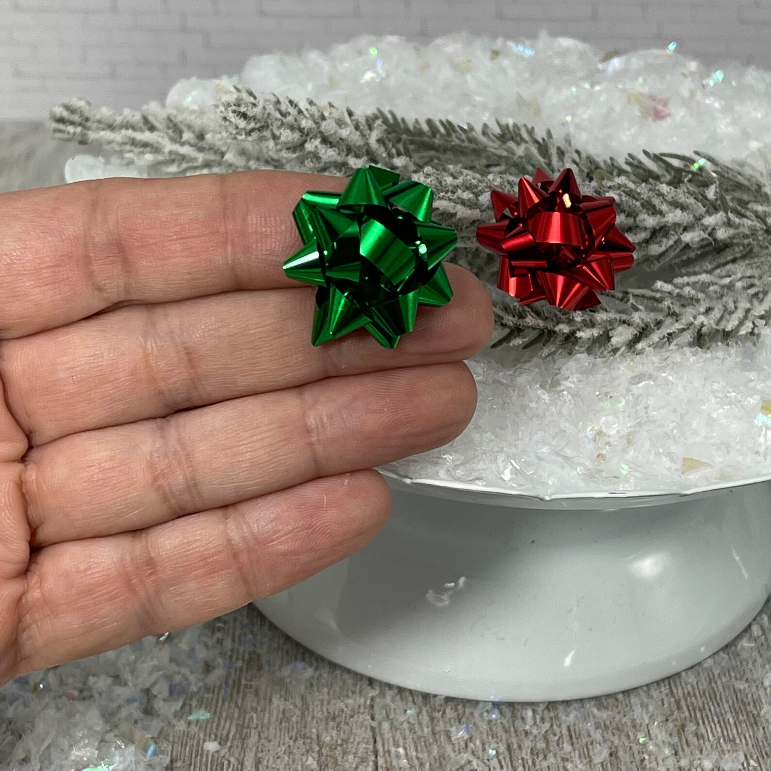 Miniature Bows Mini Gift Bows 16 Scale Dollhouse Etsy