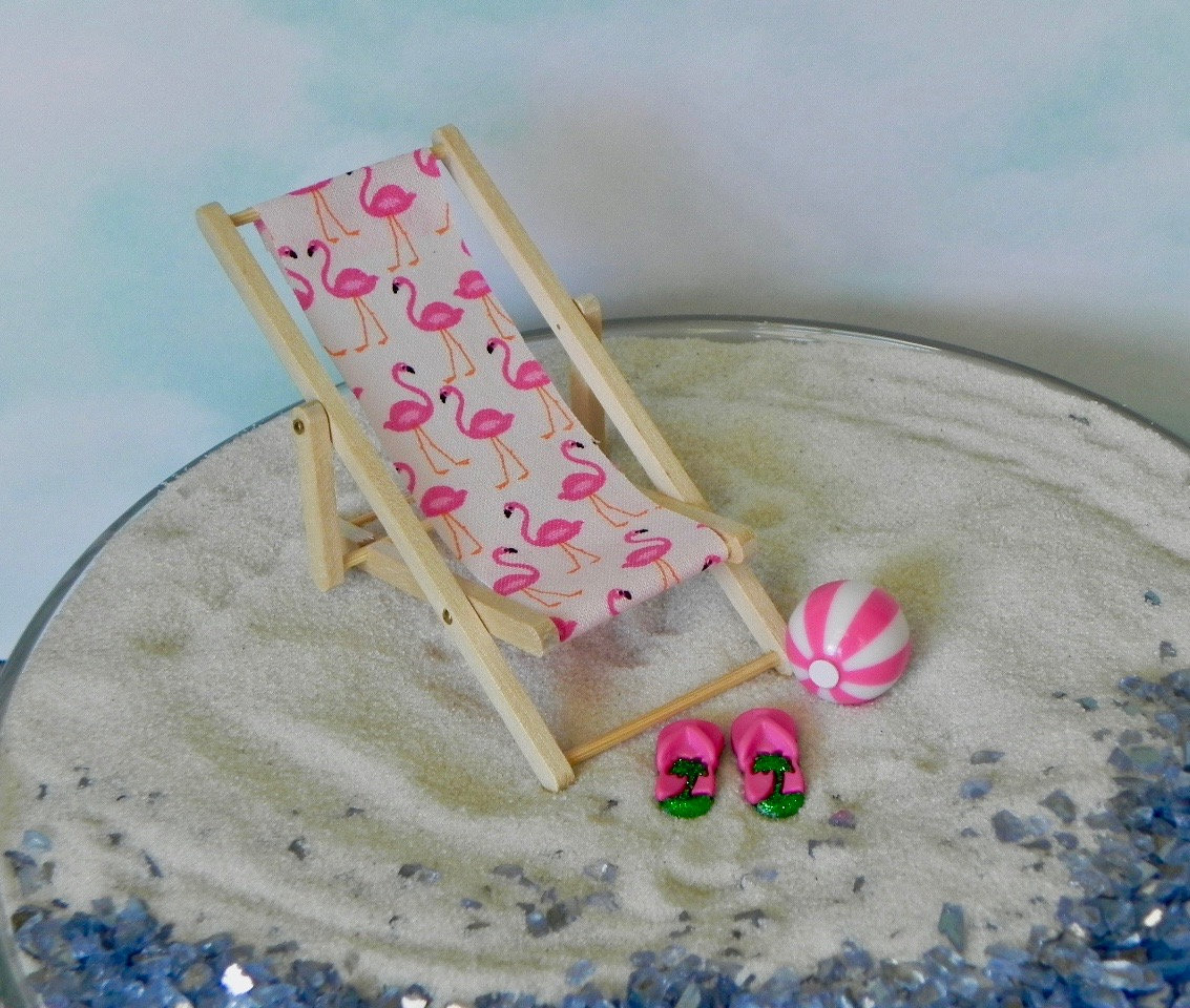 Flamingos Deck Chair Etsy