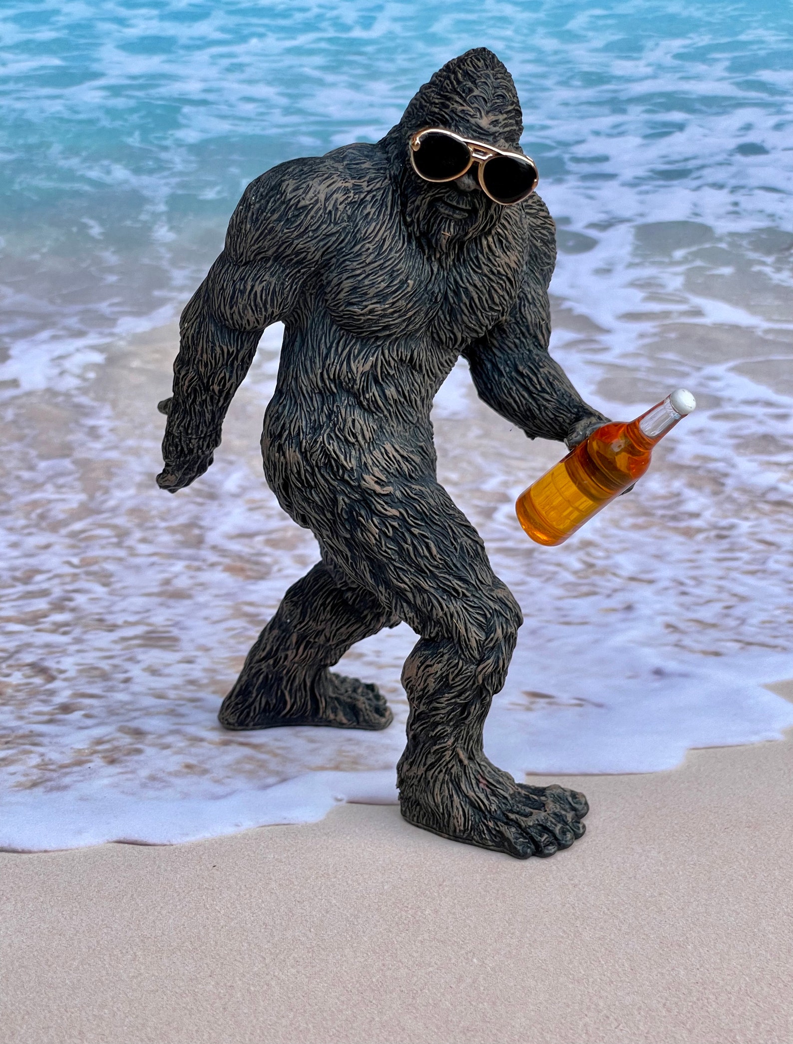 Miniature Bigfoot Figurine 5 Tall Miniature Sasquatch - Etsy