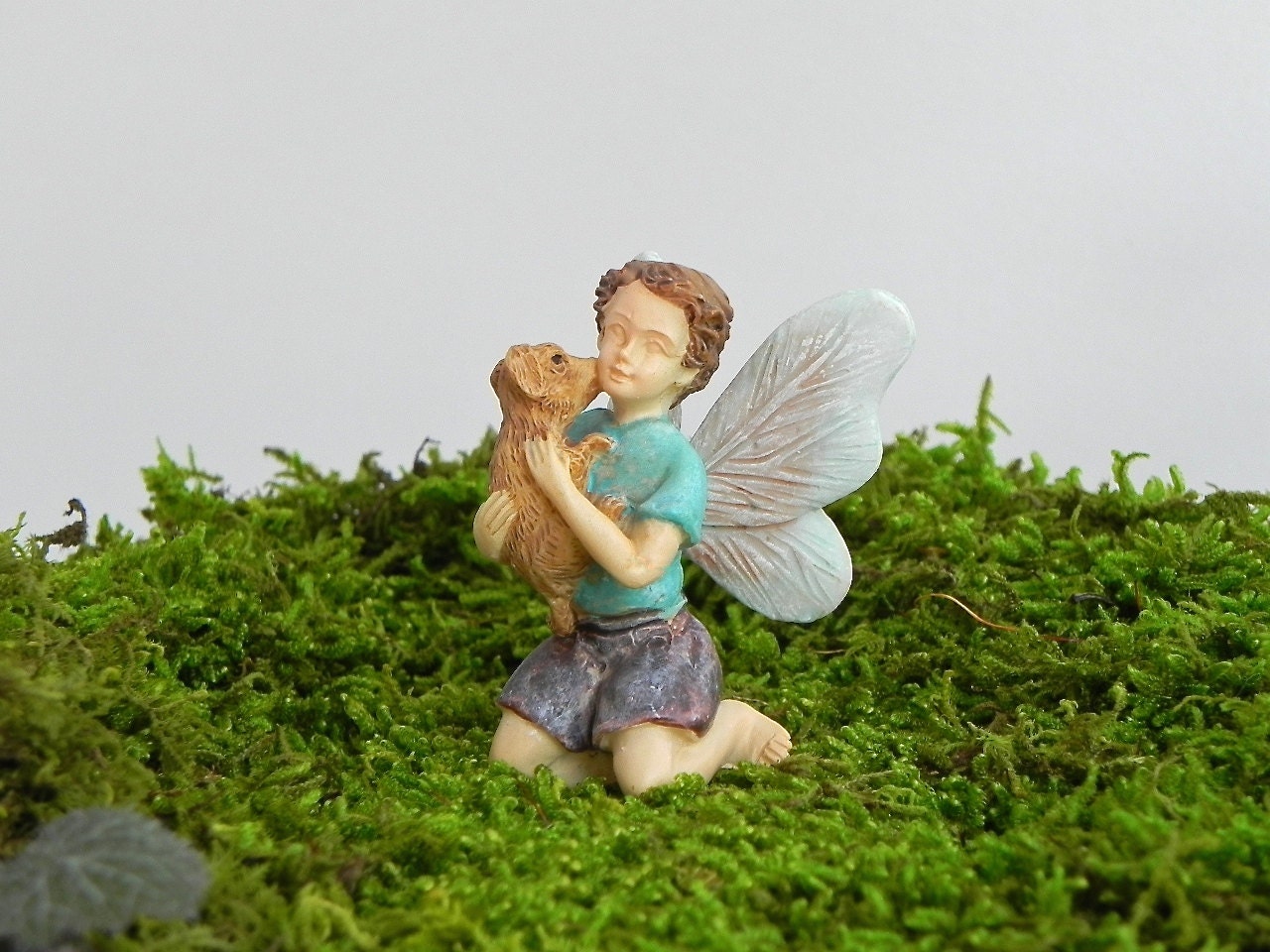 Sitting Fairy Tera Fairy Garden, Fairy Accessories, Miniature