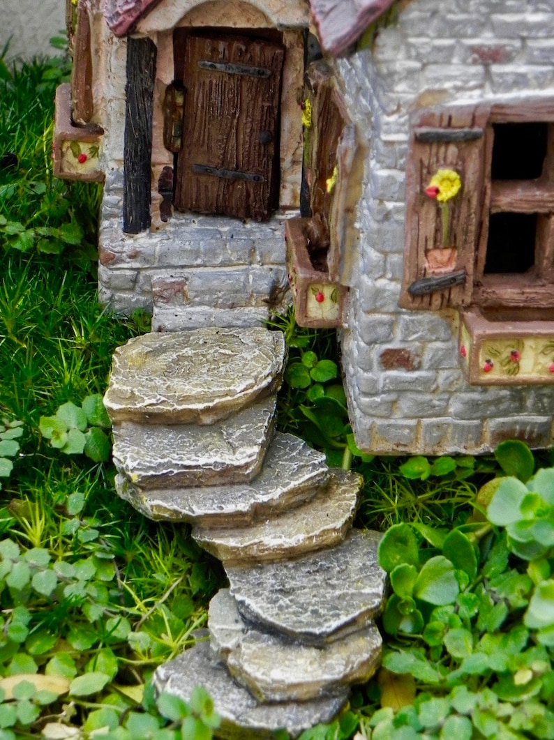 Fairy Garden Stairs Stone Stairway Steps Pathway Staircase Etsy