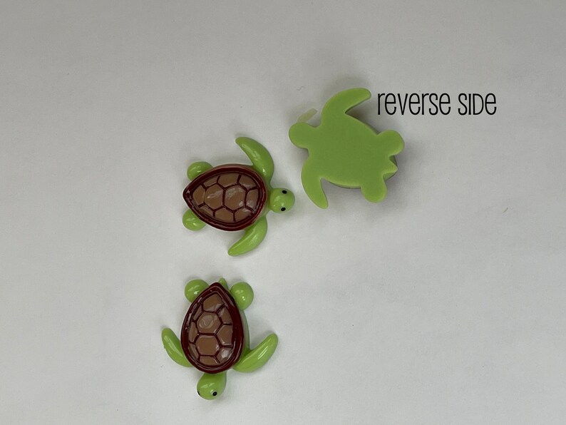 Mini Beach Paradise Decor Set with Cute Turtle and Accessories