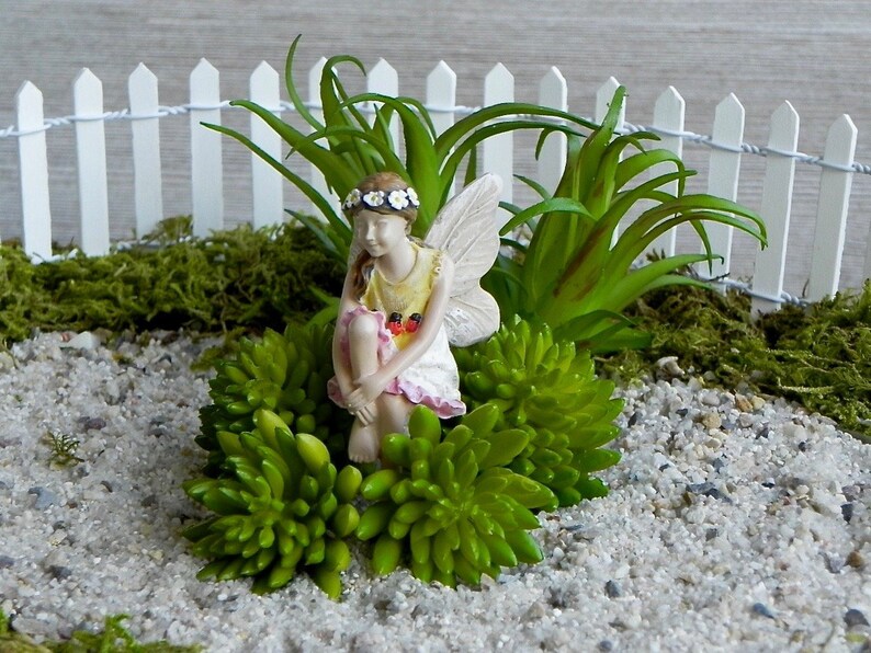 Fairy Garden Plants Artificial Succulents Small Plants for Etsy