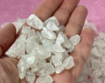 Decorative Filler Pearlescent White - Terrarium - Fairy Garden  - 8 ounces - Wedding supplies - Craft Supplies, Terrarium rocks
