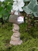 Fairy Garden Mailbox - Fairy Letter - accessory for miniature garden, fairy sparkle stars - fairy garden accessories miniature birds 