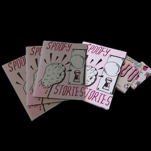 Spoofy Halloween Risograph Comic Zine
