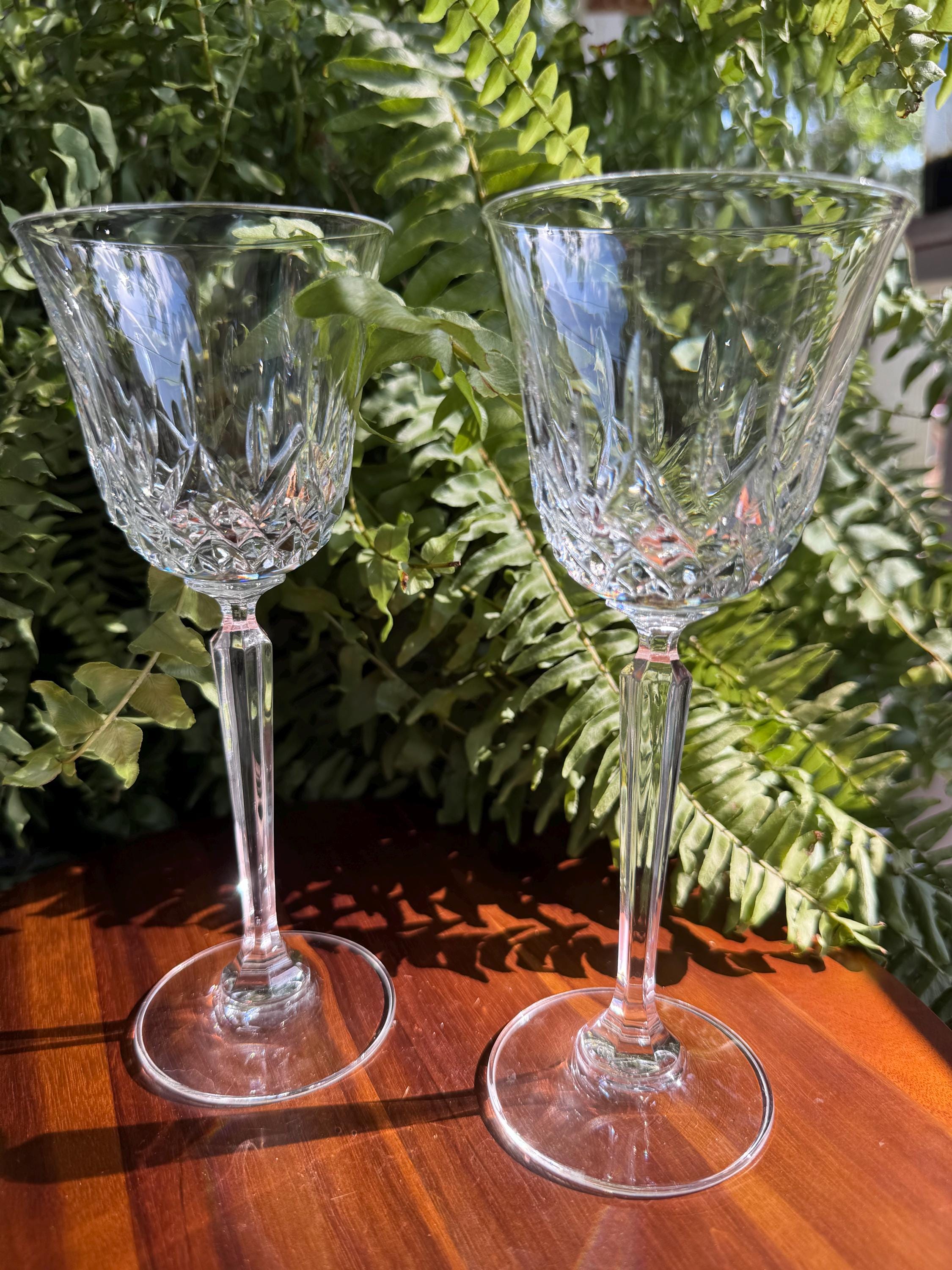 Discontinued Mikasa Crystal Glasses - Etsy display picture 1