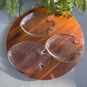 Arcoroc fish plates - Etsy 日本