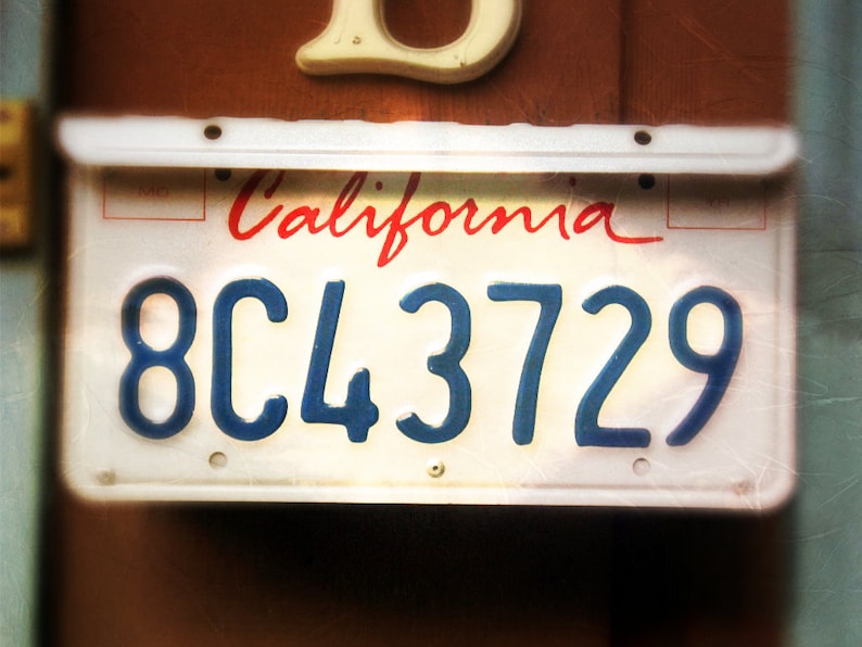 California license plate dimensions bapclean